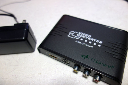 レトロゲームプレイのためのHDMI変換コンバーター「HAM-CCGHI-K」が 